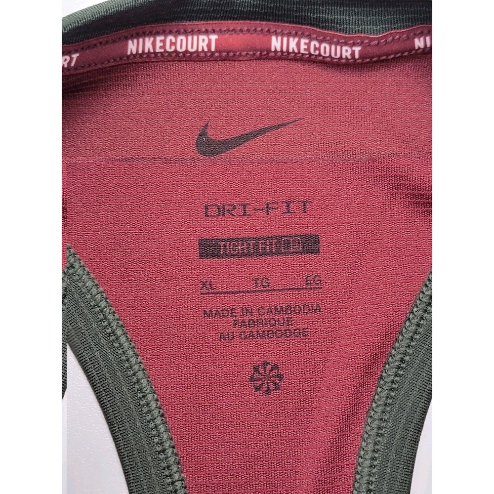Nike Court Size XL Slam Tennis Dress French Open Roland Garros FZ6742-619 NWT - Picture 3 of 12